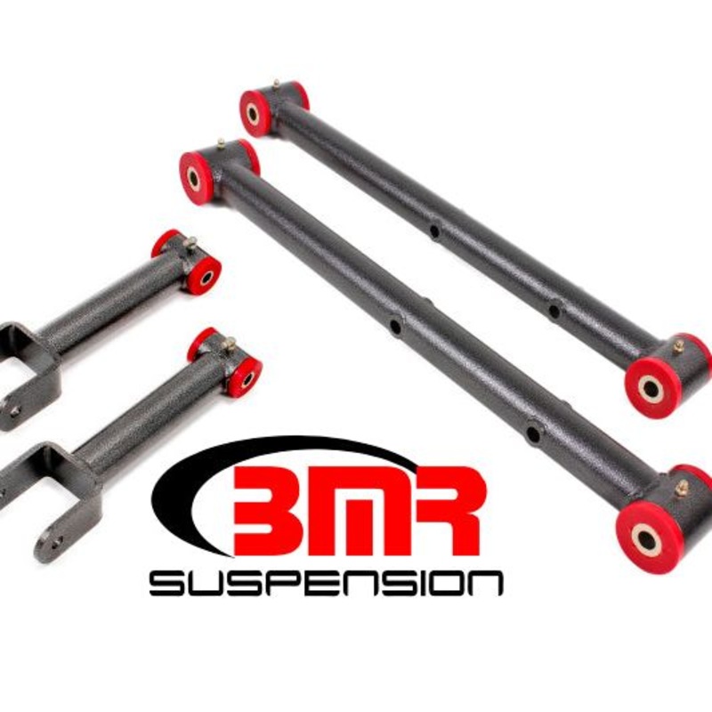 BMR 68-72 A-Body Non-Adj. Rear Suspension Kit - Black Hammertone