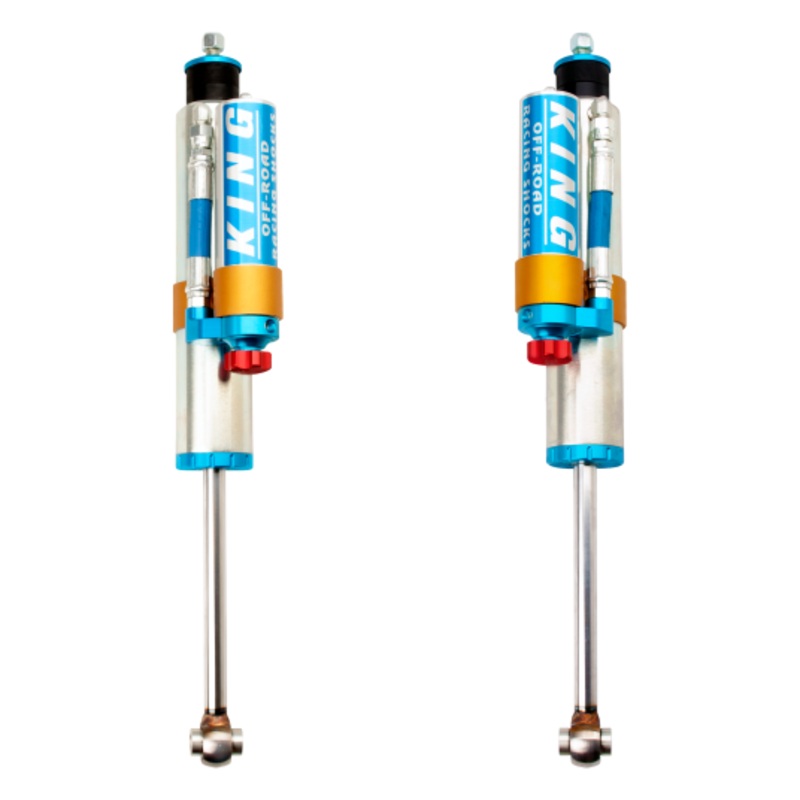 King Shocks 2005+ Ford F-250 4WD Front 2.5 Dia Remote Reservoir Shock w/Adj for 1-2.5in Lift (Pair)