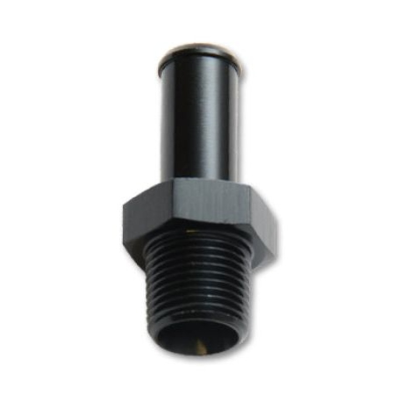Vibrant 3/8in NPT 5/16in Barb Male NPT to Hose Barb Straight Adapter Fitting