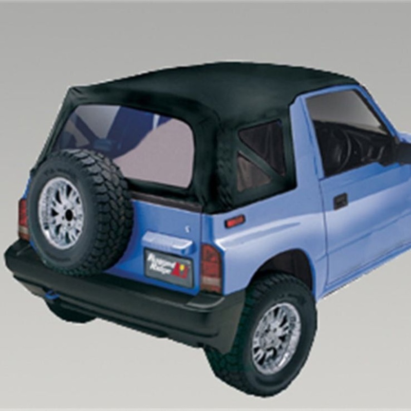 Rugged Ridge XHD S-Top Black Denim Clear Windows 88-94 Sidekicks