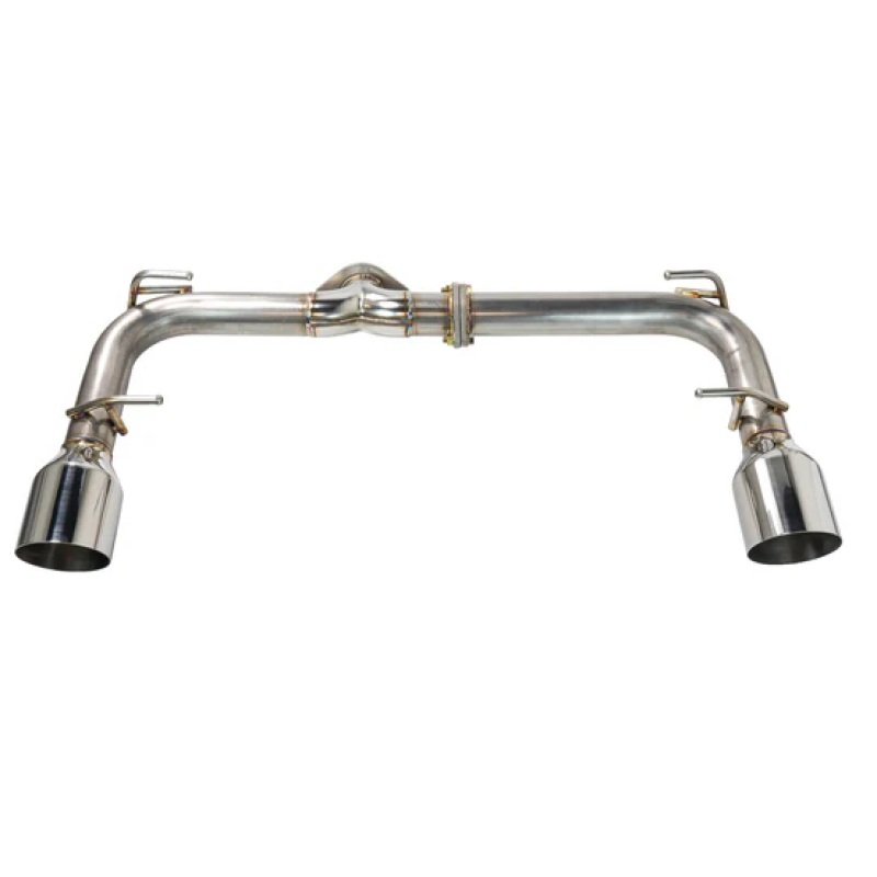 Remark 2022+ Subaru BRZ/Toyota GR86 Axle Back Exhaust w/Stainless Steel Single Wall Tip