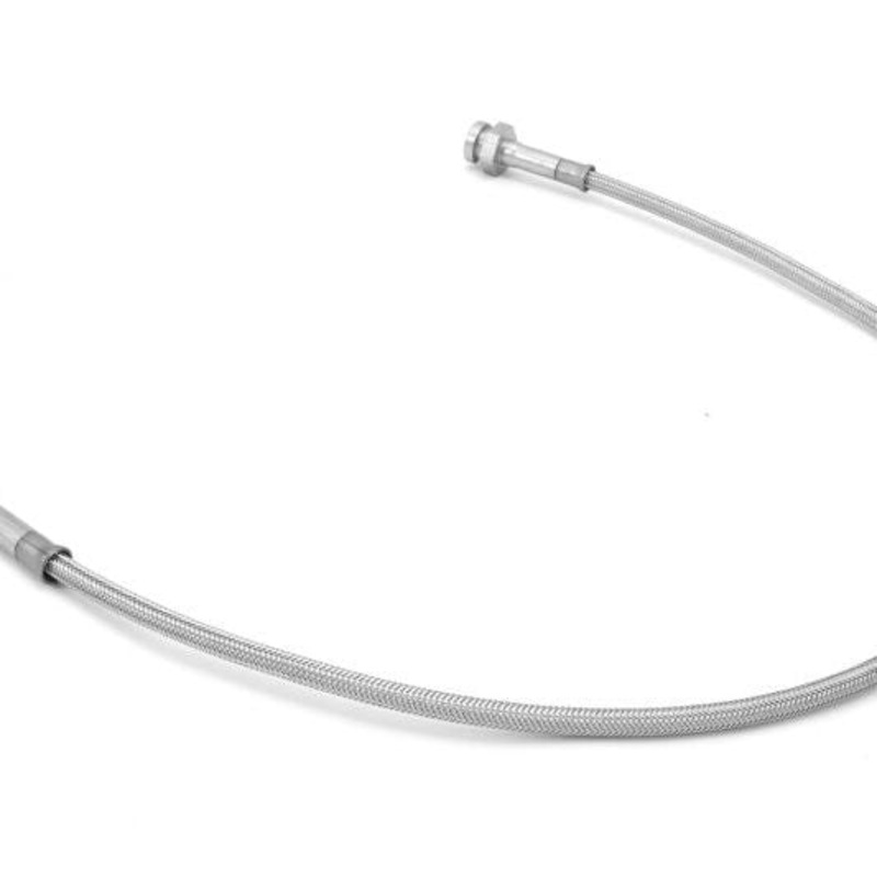 Rugged Ridge Rear Brake Hose Braided Stainless 76-86 Jeep CJ