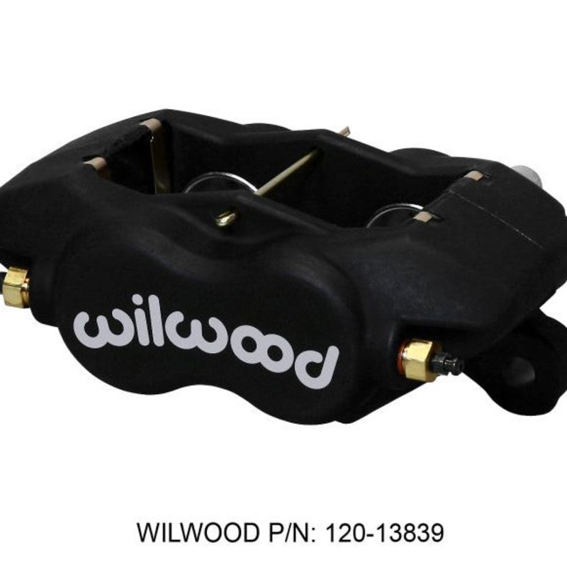 Wilwood Caliper-Forged DynaliteI 1.38in Pistons .81in Disc