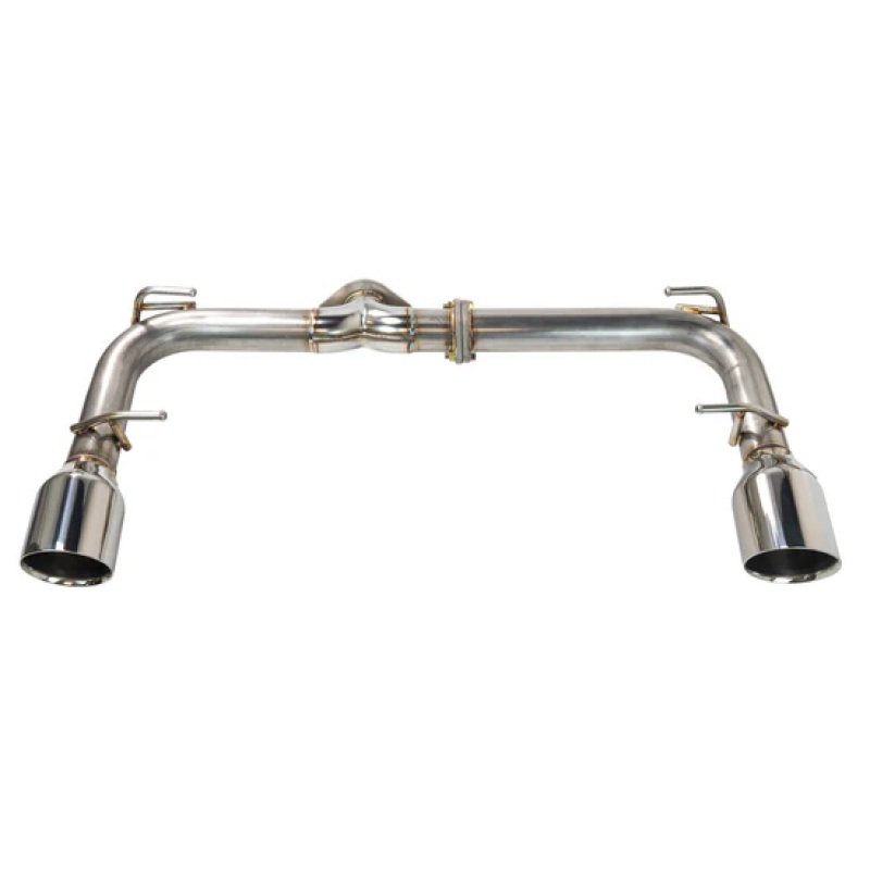 Remark 2022+ Subaru BRZ/Toyota GR86 Axle Back Exhaust w/Stainless Steel Double Wall Tip