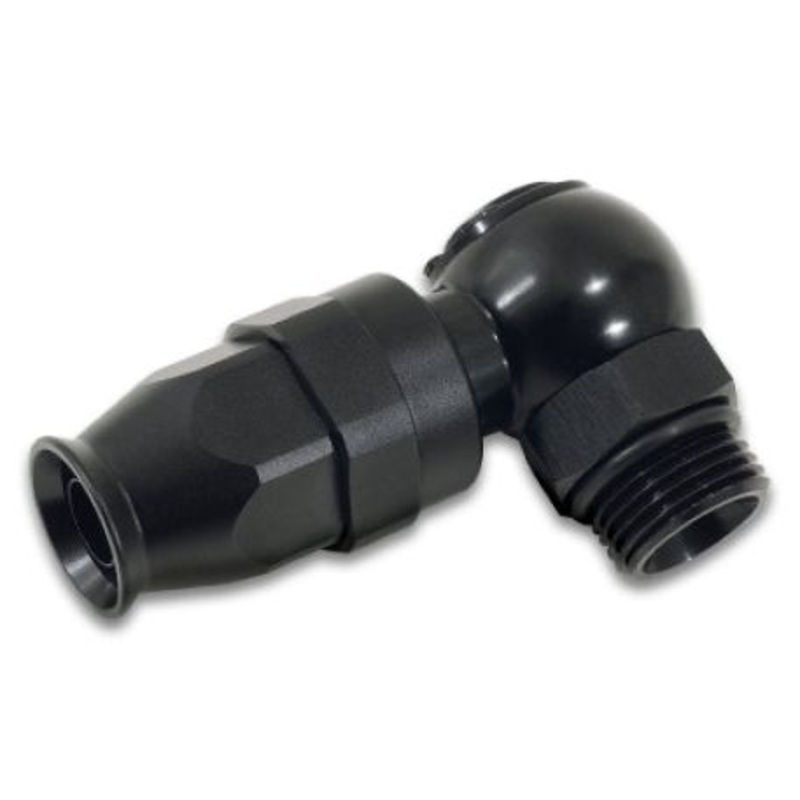 Vibrant Banjo Hose End for PTFE Lined Flex Hose Hose -10 AN Bolt -10 ORB