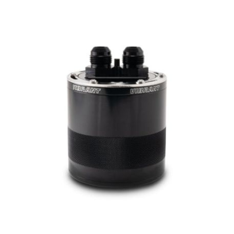Vibrant Small 0.75L 2-Port Model Catch Can Assembly