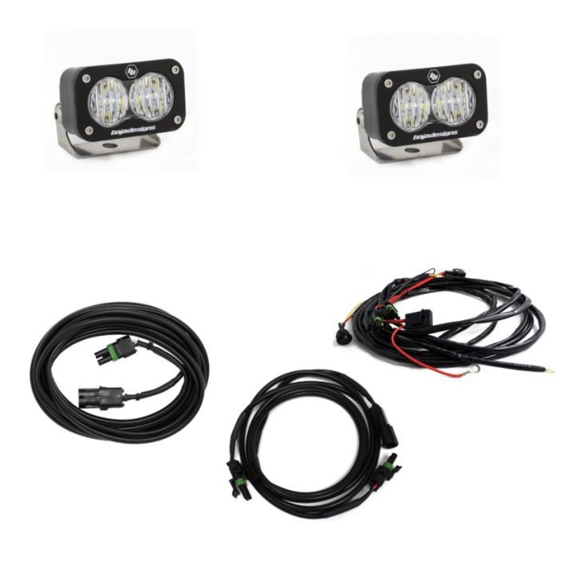 Baja Designs 2018+ Jeep JL LED Light Kit Reverse Kit Dual S2 Sport w/C Wrangler JL