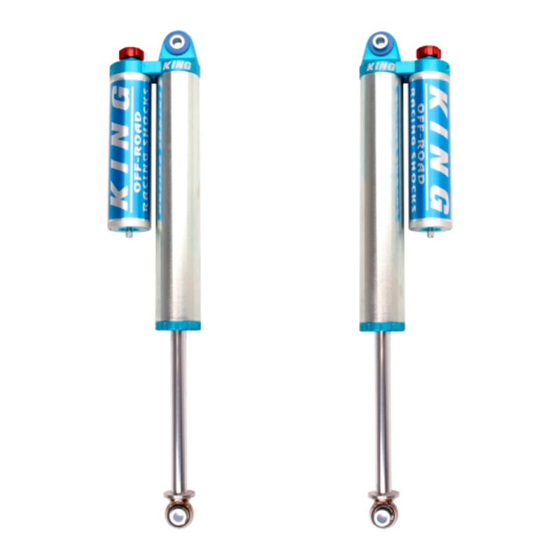 King Shocks 2015+ Ford F150 2WD/4WD Rear 2.5 Dia Piggyback Reservoir Shock w/Adjuster (Pair)