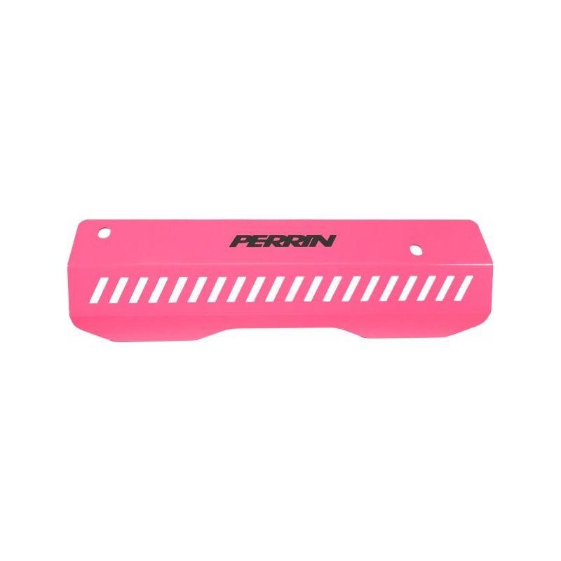 Perrin 22-23 Subaru WRX Pulley Cover (Short Version - Works w/AOS System) - Hyper Pink