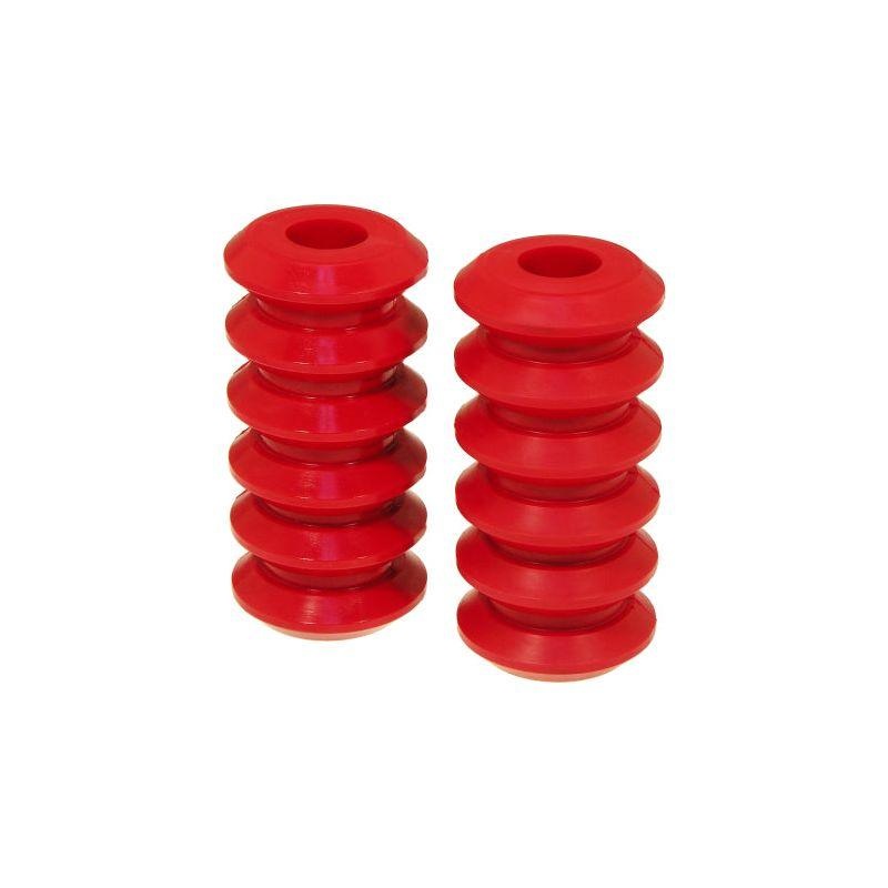 Prothane Universal Coil Spring Inserts - 7.5in High - Red