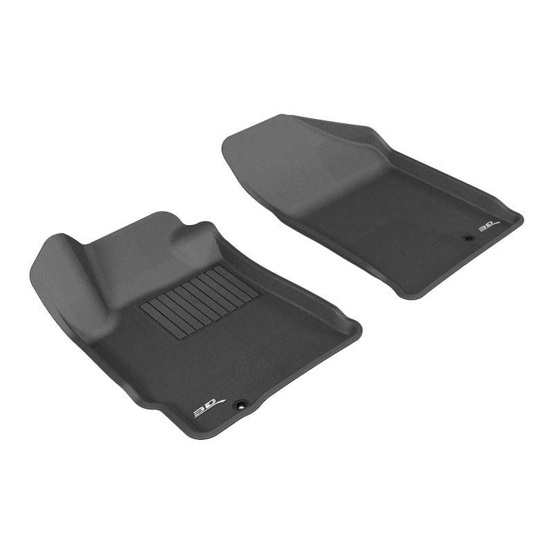 3D MAXpider 2007-2012 Nissan Altima Coupe/Sedan Kagu 1st Row Floormat - Black