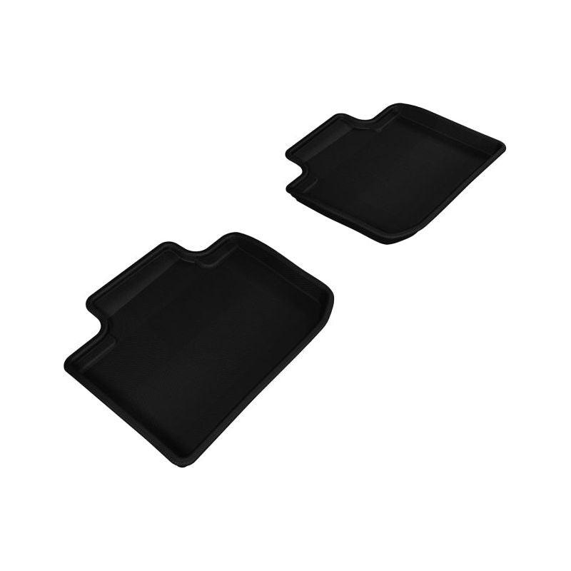 3D MAXpider 2014-2020 Lexus IS Kagu 2nd Row Floormats - Black
