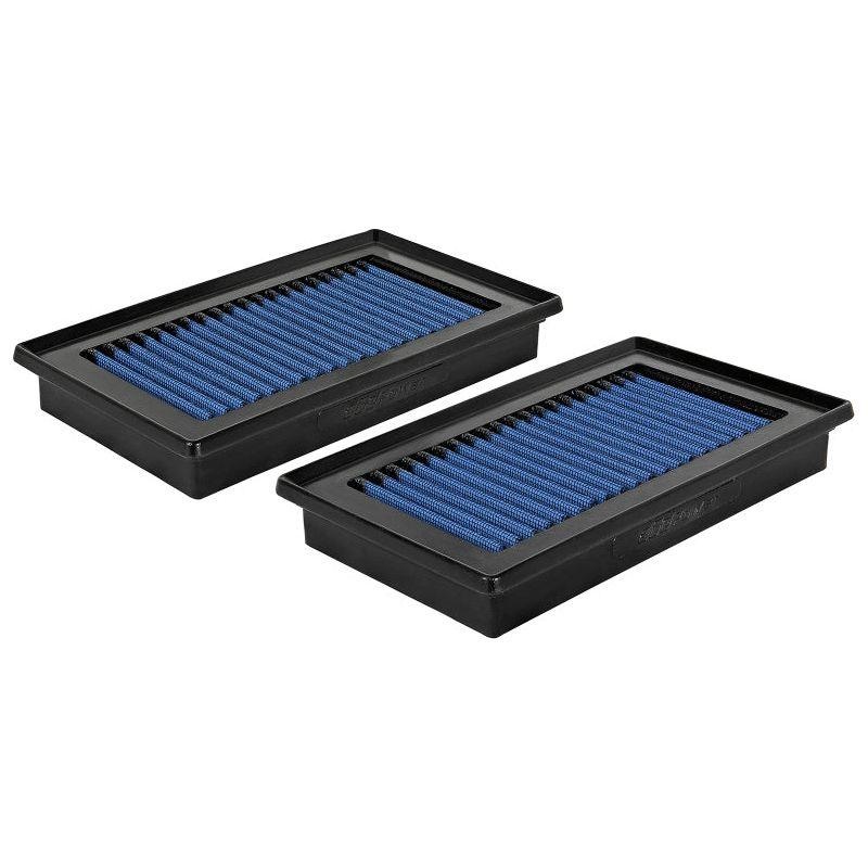 aFe MagnumFLOW OE Replacement Air Filter w/ Pro 5R Media (Pair) 14-19 Infiniti Q50 V6-3.5L/3.7L