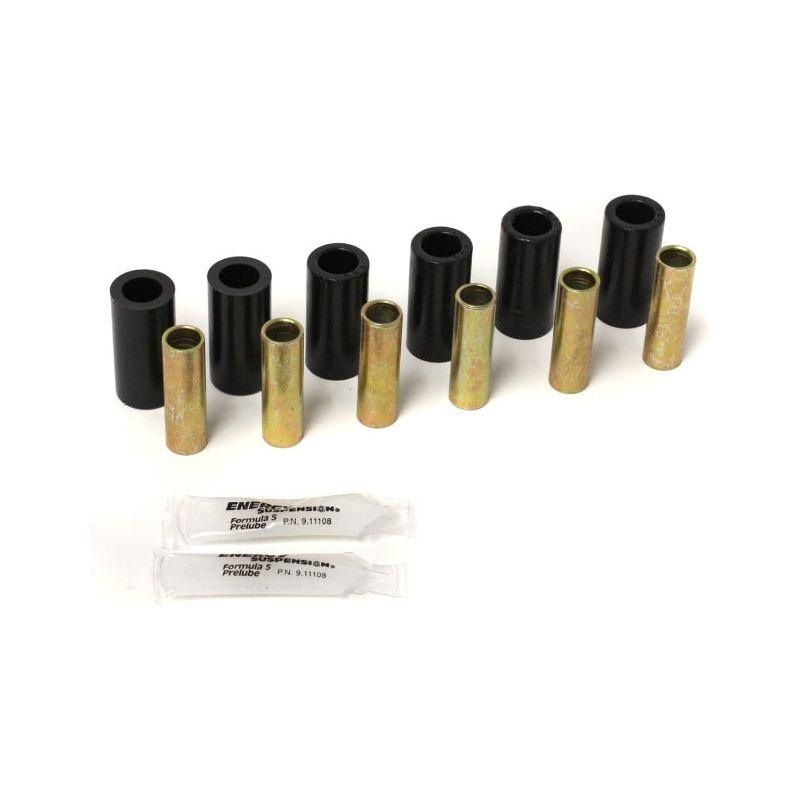 Energy Suspension Cj Sprg Bush/ Frt Or Rr - Black
