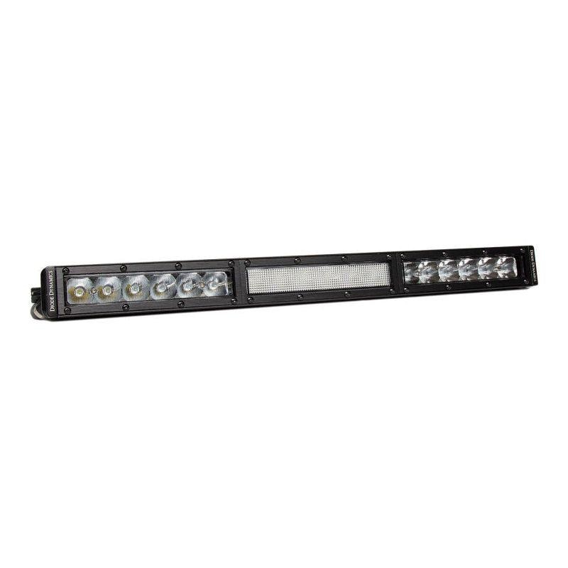 Diode Dynamics 18 In LED Light Bar Single Row Straight Clear Combo Each Stage Series