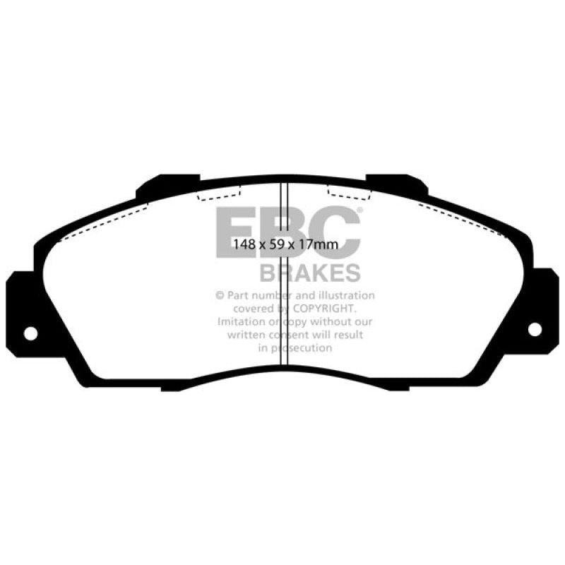 EBC 97-01 Acura Integra Type R Bluestuff Front Brake Pads