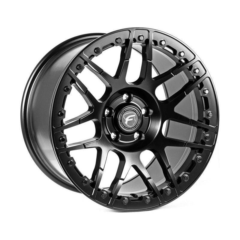 Forgestar F14 Beadlock 17x10 / 5x120 BP / ET45 / 7.3in BS Satin Black Wheel