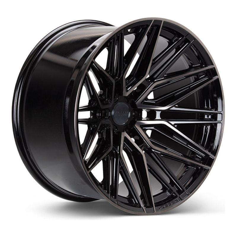 Vossen HF6-5 22x9.5 / 6x139.7 / ET20 / Deep Face / 106.1 - Tinted Gloss Black Wheel