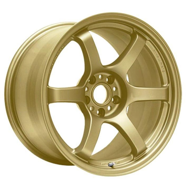 Gram Lights 57DR 18x9.5 +38 5-114.3 E8 Gold Wheel (Min Order Qty 20)