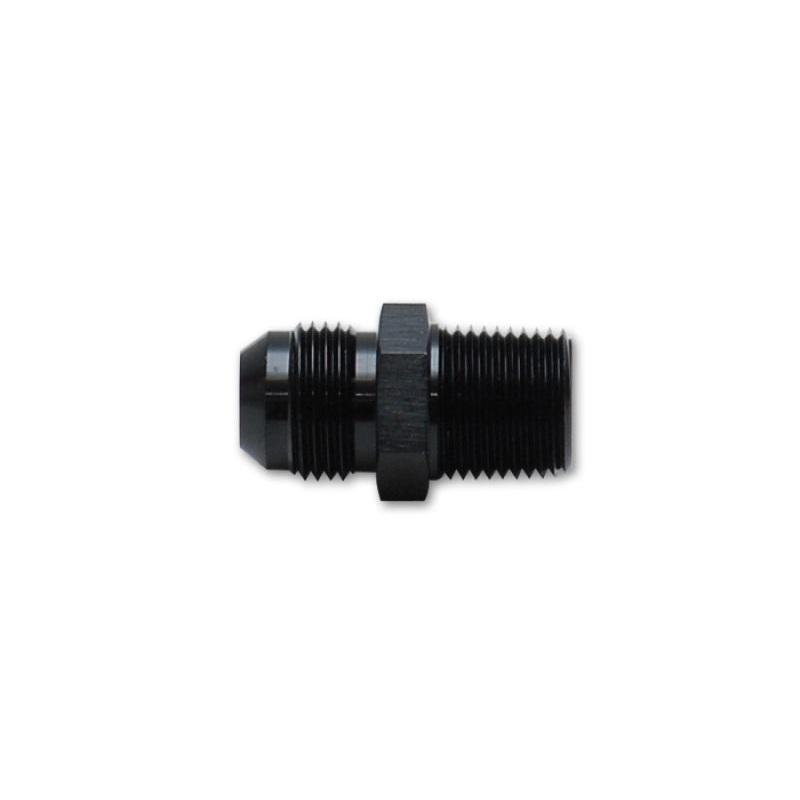 Vibrant -10AN to 1/2in NPT straight adapter fitting - Aluminum