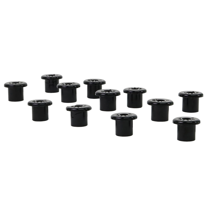 Whiteline 76-86 Jeep CJ7 Spring Eye Front/Rear and Shackle Bushing Kit