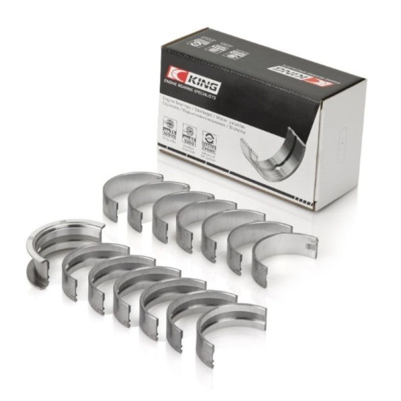 King 89-15 Dodge Cummins Diesel 5.9L 6.7L Inline 6 Main Bearing Set - Size STD