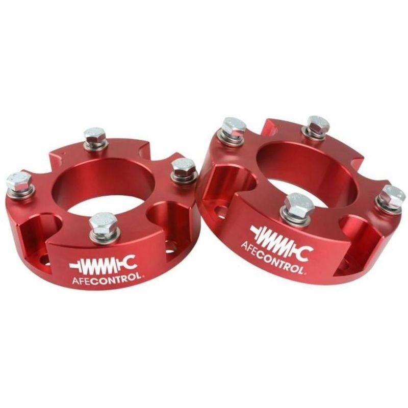 aFe CONTROL 2.0 IN Leveling Kit 07-21 Toyota Tundra - Red
