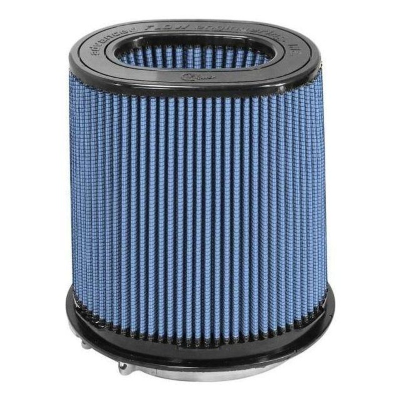 aFe MagnumFLOW Air Filter Pro 5 R 6.75inX4.75in F x 8.25inX6.25in B (INV) x 7.25X5in T (INV) x 9in