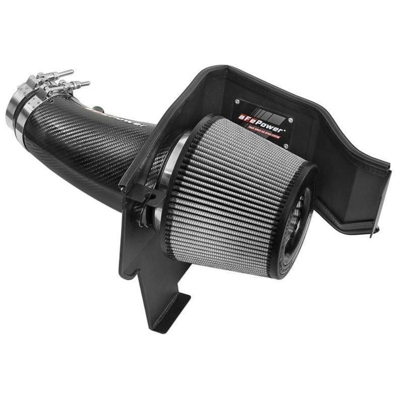 aFe POWER Magnum FORCE Carbon Fiber Stage 2 Pro Dry S CAIS - 11-18 Dodge Challenger/Charger V8-6.4L