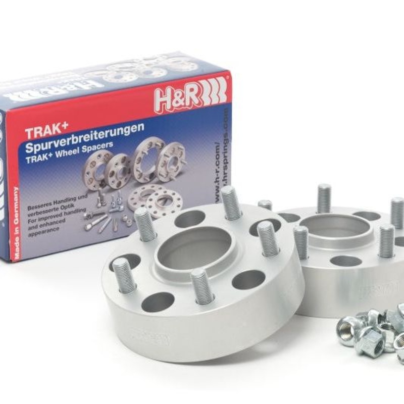 H&R Trak+ 18mm DRM Wheel Spacer 4/100 Bolt Pattern 54.1 Center Bore Stud 12x1.5 Thread