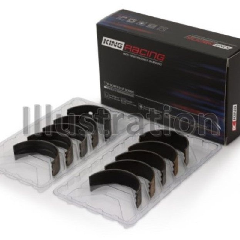 King Subaru FA20/ Toyota 4U-GSE/ O/S Housing Main Bearing Set - Size +0.05mm