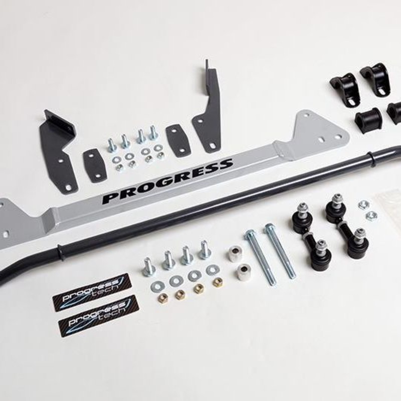 Progress Tech 88-91 Honda Civic HB/CRX Rear Sway Bar (22mm Adj)