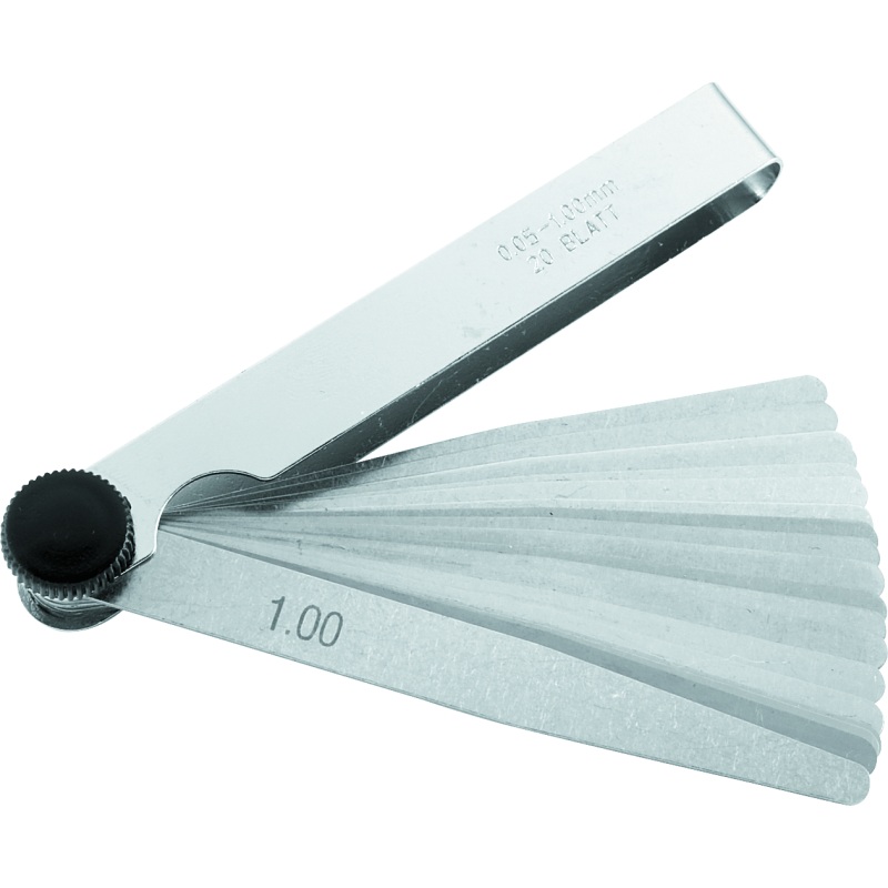 BikeMaster 20-Blade Metric Feeler Gauge Set