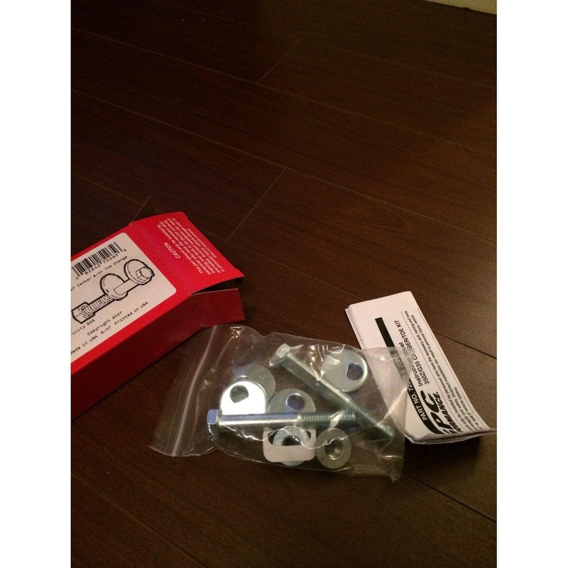 SPC Performance 09-10 Nissan 370Z/06-08 Infiniti G35/08-10 G37 Rear Camber/Toe Cam Bolt Kit