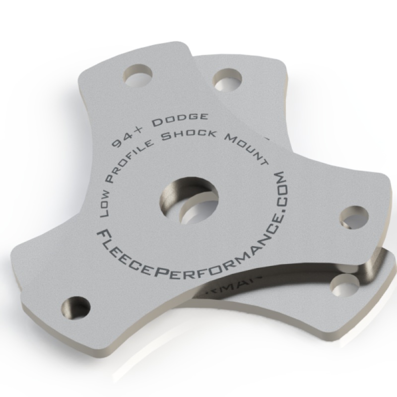 Fleece Performance 2500 and 3500 Low Profile Shock Mounts