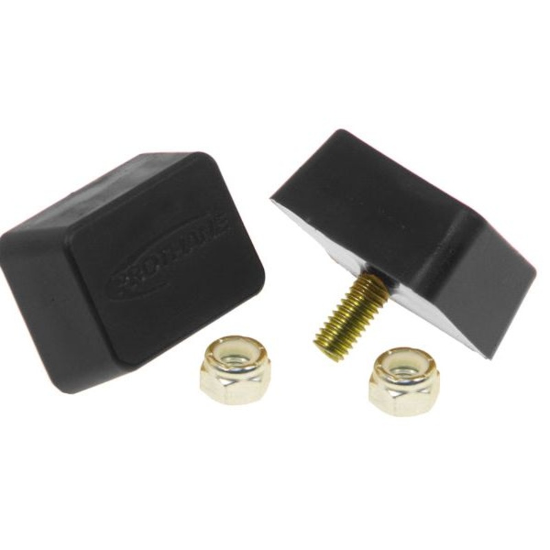 Prothane Universal Bump Stop 3/4 X 1 3/4 X 1 3/8 - Black