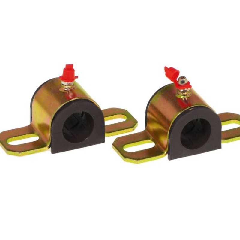 Prothane Universal Greasable Sway Bar Bushings - 7/8in - Type A Bracket - Black