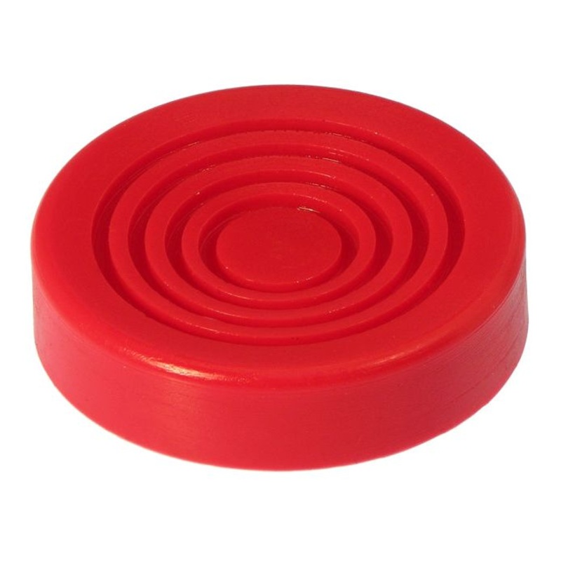 Prothane Universal Jack Pad 3in Diameter Model - Red
