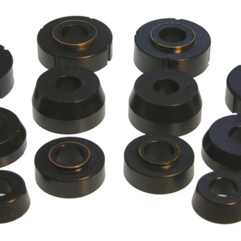 Prothane 66-79 Ford F100-350 2wd Body Mount - Black