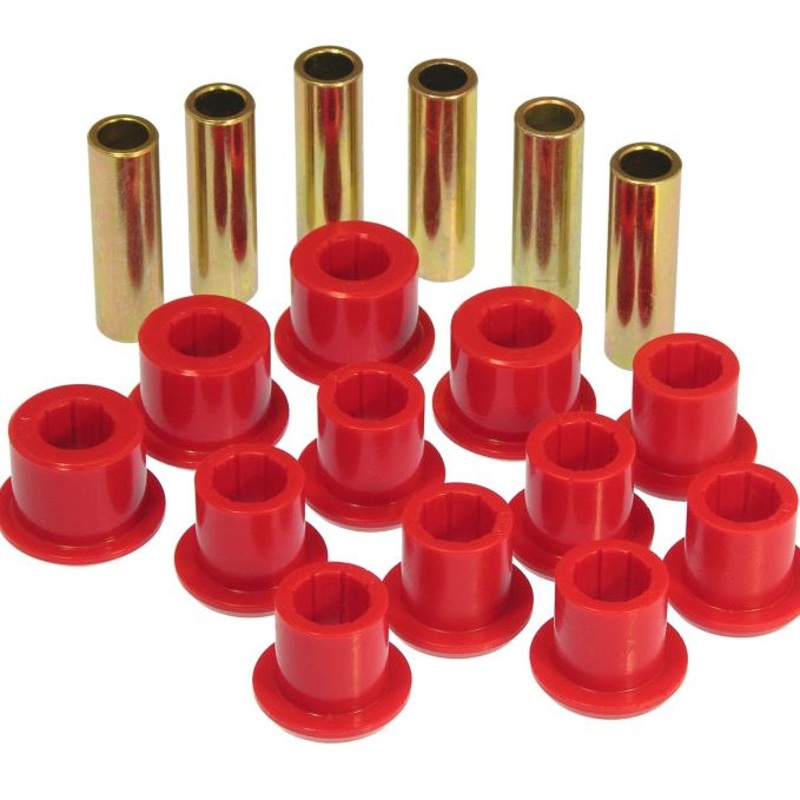 Prothane 98-08 Ford Ranger Rear Leaf Spring Bushings - Red