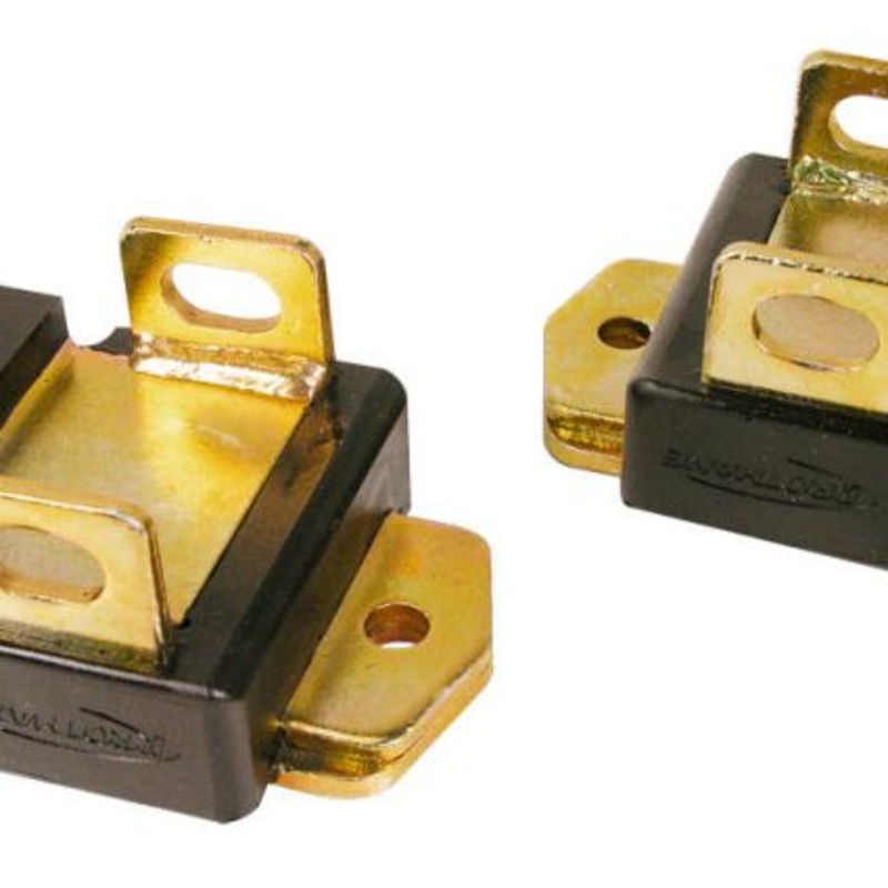 Prothane GM Motor Mounts - Type A Short - Black