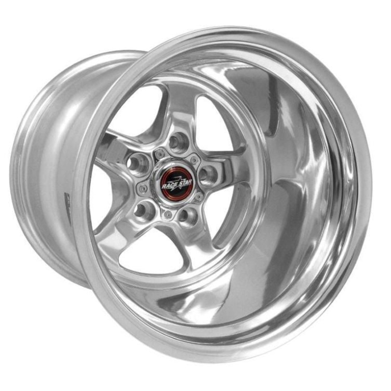 Race Star 92 Drag Star 15x14.00 5x4.75bc 4.00bs Direct Drill Polished Wheel
