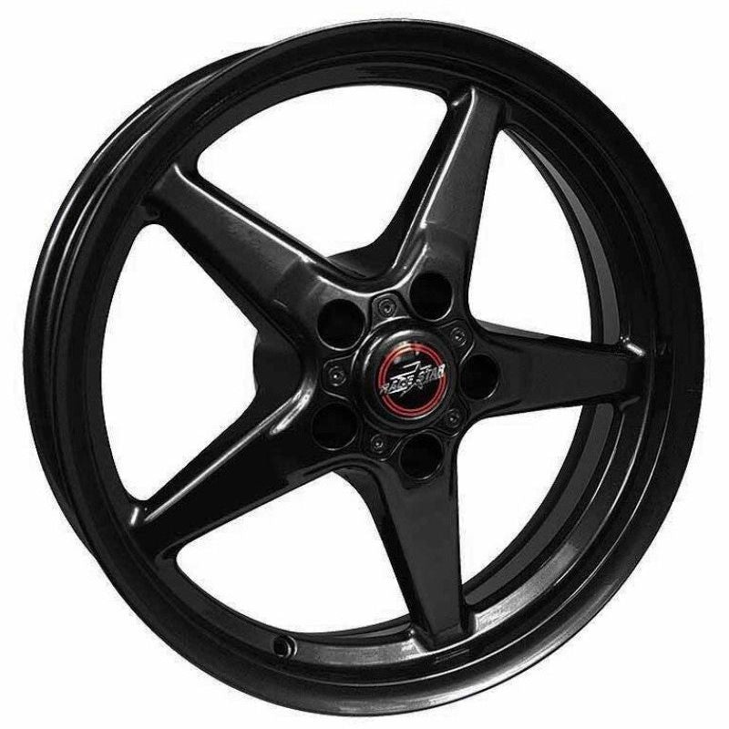 Race Star 92 Drag Star Bracket Racer 18x5 5x120BC 2.00BS Gloss Black Wheel