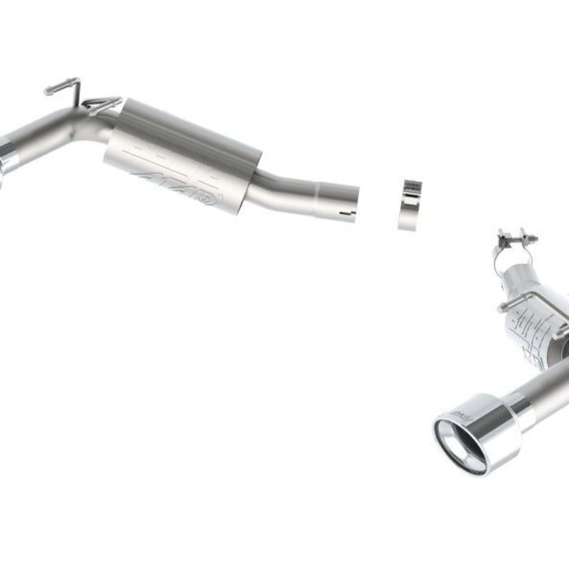 Borla 14-15 Camaro SS 6.2L V8 RWD Single Split Rr Exit ATAK Exhaust (rear section only)