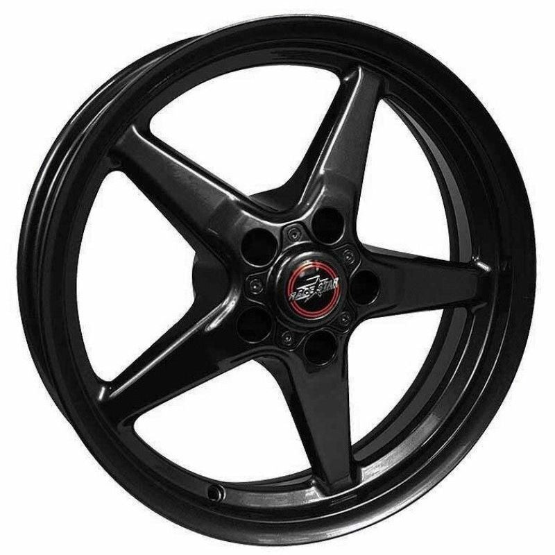 Race Star 92 Drag Star Bracket Racer 18x5 5x115BC 2.00BS Gloss Black Wheel