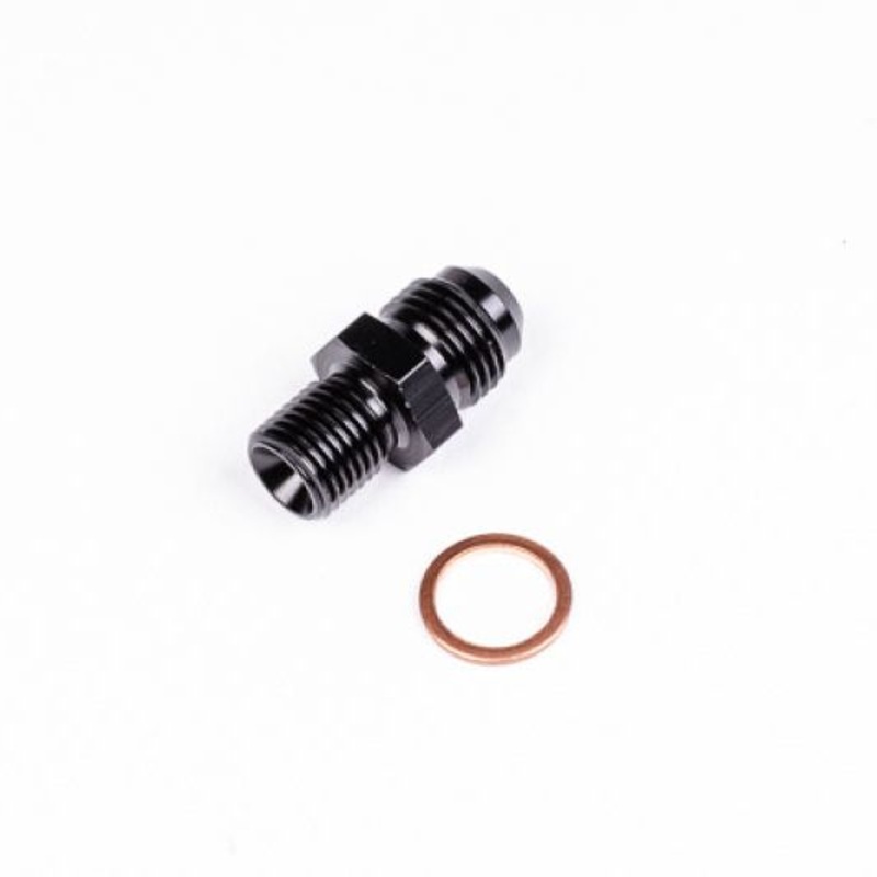 Radium Engineering 6AN Male to M12x1.25 Male Fitting