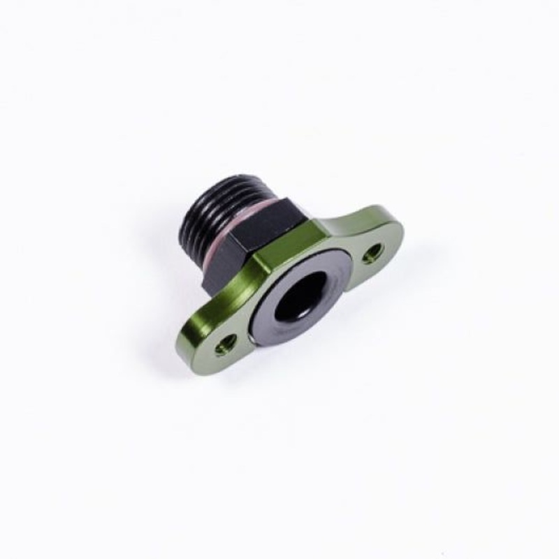 Radium Engineering FPR Adapter - 8AN ORB 11mm Bore 32mm Spacing M5