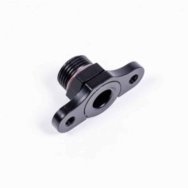Radium Engineering FPR Adapter - 8AN ORB 11mm Bore 39mm Spacing M6