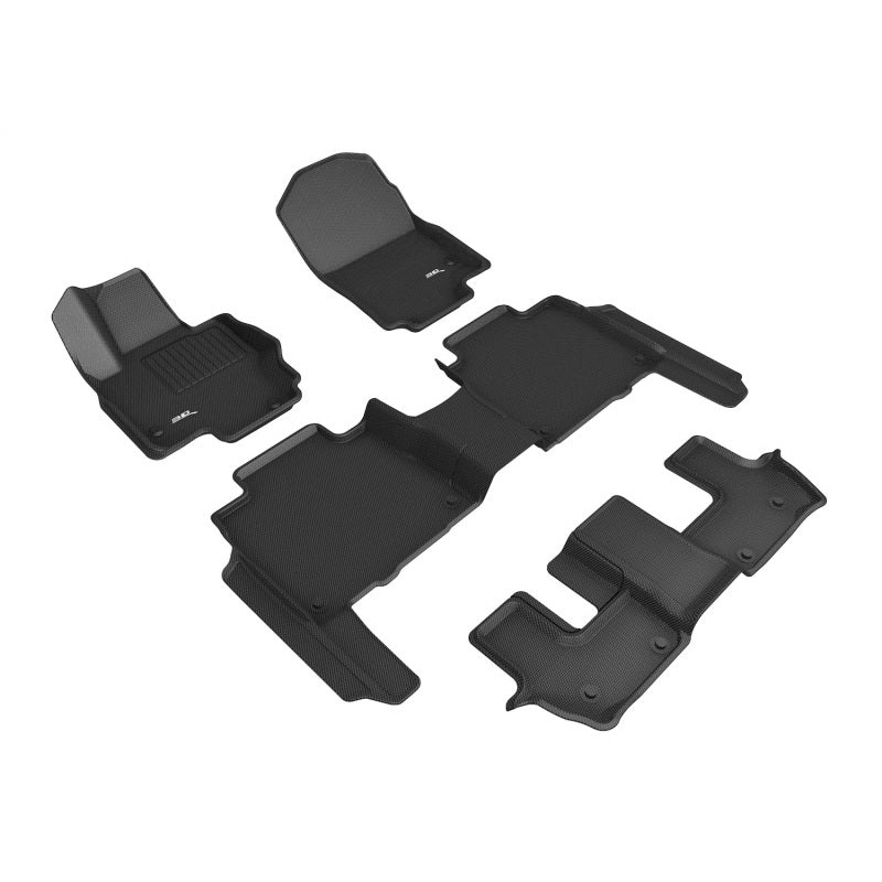 3D Maxpider 20-24 Mercedes-Benz Gls-Class 7 Seat (X167) Kagu Black R1 R2 R3