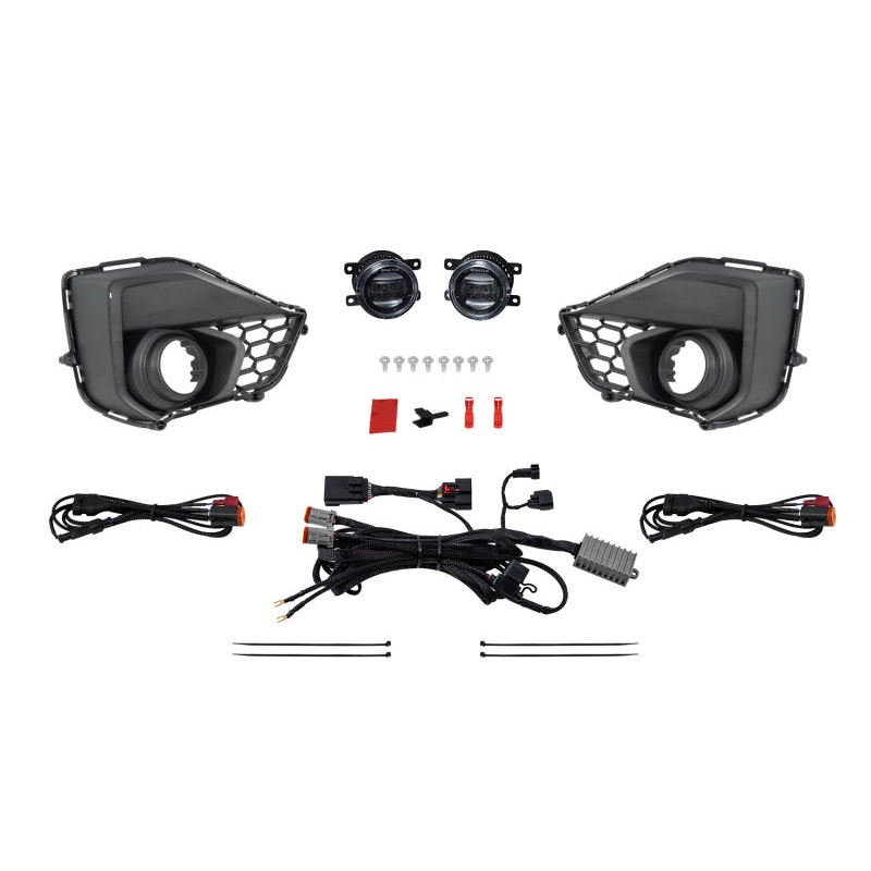 Diode Dynamics 2024 Ford Mustang GT Elite Series Add-On Fog Lamp Kit White